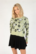 Sheep In The Meadow Pullover Sweater