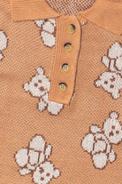 Teddy Bear Henley Sweater