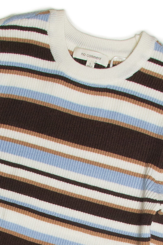 Gardenia Striped Pullover Sweater