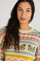 Butterfly Fair Isle Sweater