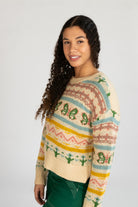 Butterfly Fair Isle Sweater