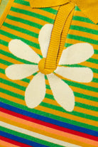 Rainbow Daisy Knit Tank