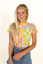 Pastel Knit Top