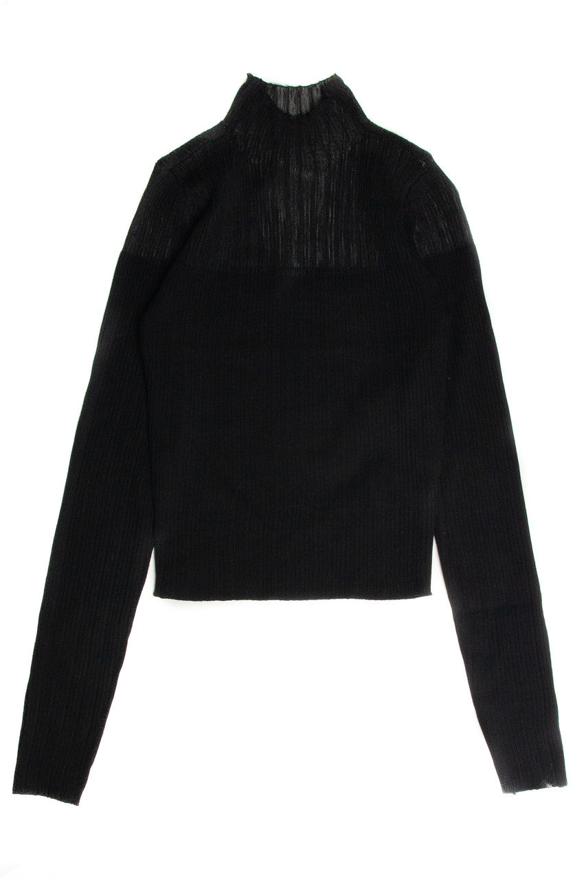Mesh Top Pullover