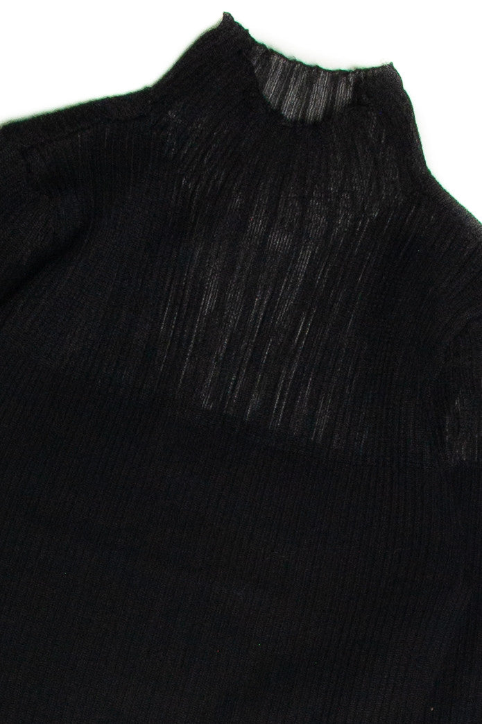 Mesh Top Pullover