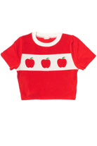 Apple Orchard Short Sleeve Sweater