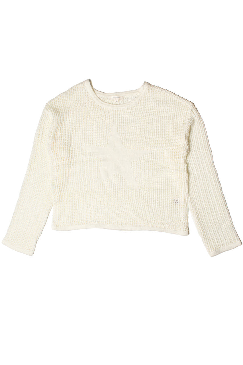 Knit Mesh Sweater