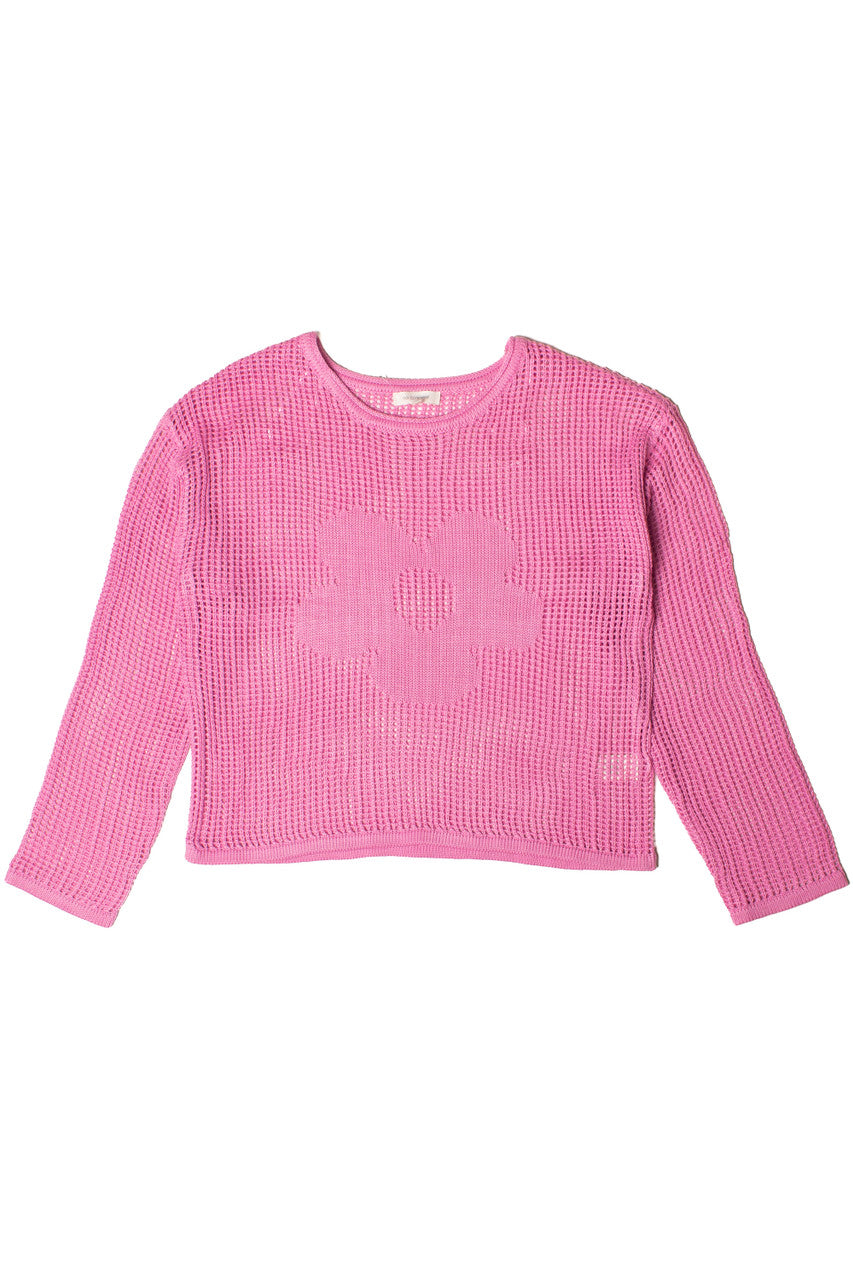Knit Mesh Sweater