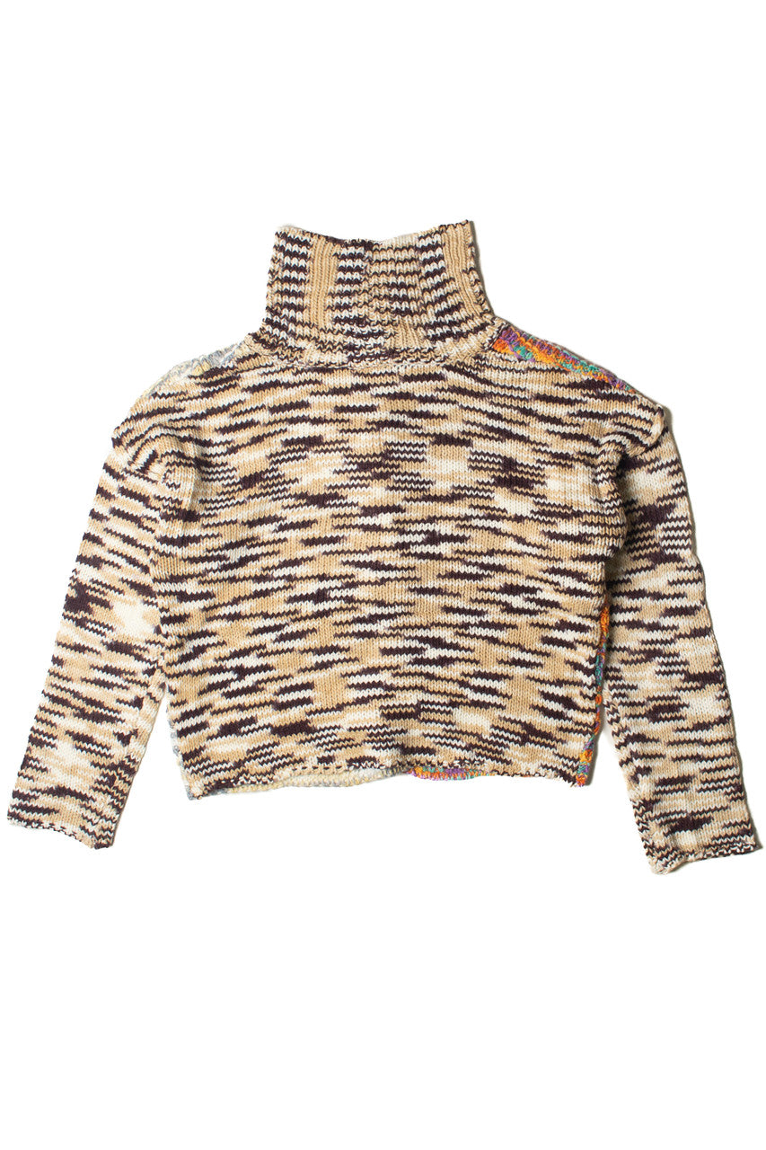 Multi Knit Space Dye Toggle Cardigan