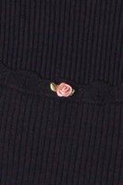 Rosebud Ribbed Sweater