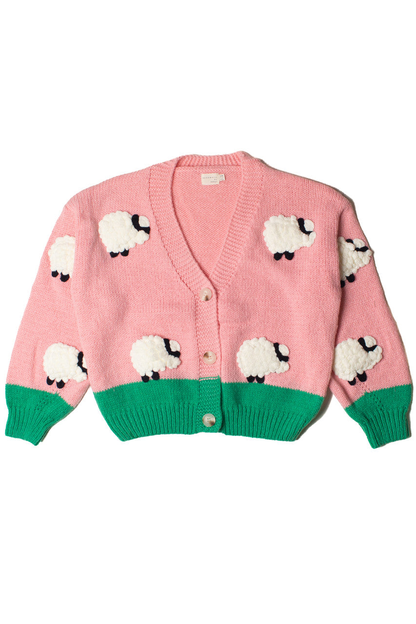 3D Sheep Cardigan 