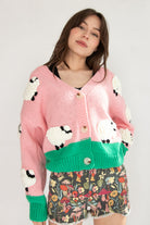 3D Sheep Cardigan 