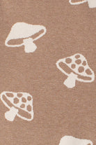 Mocha Mushroom Cropped Sweater