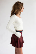 V Neck Cable Knit Pullover Sweater