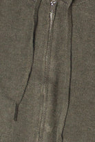 Crop Zip Up Hoodie Sweater