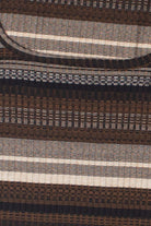 Striped Bell Long Sleeve Top