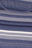 Striped Bell Long Sleeve Top