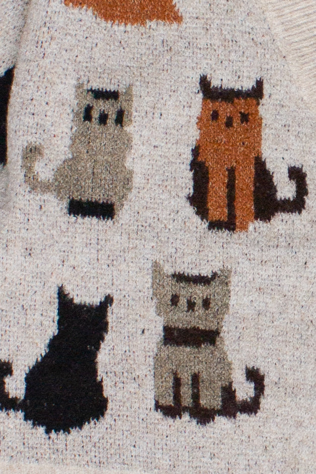 Fuzzy Kittens Cardigan