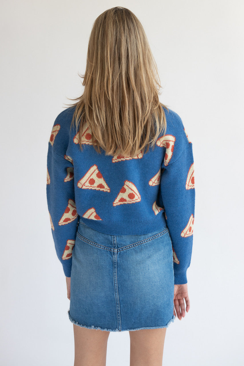 Pizza Cardigan