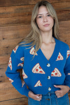 Pizza Cardigan