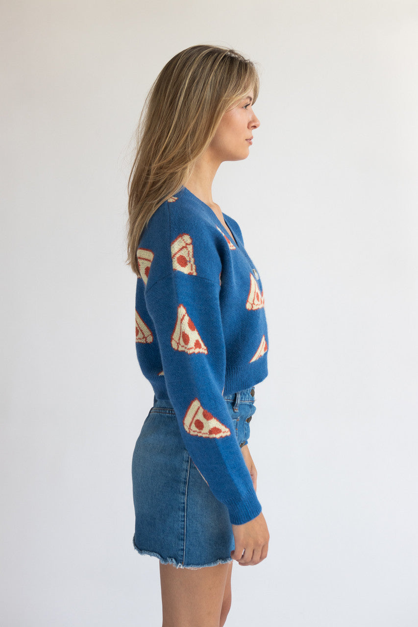 Pizza Cardigan