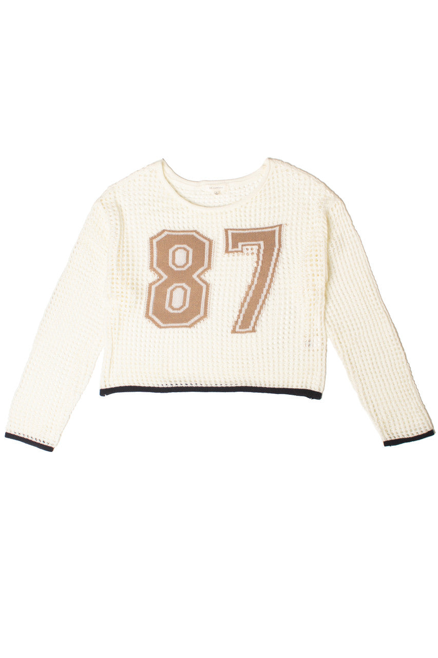 Knit Mesh Stitch 87 Sweater