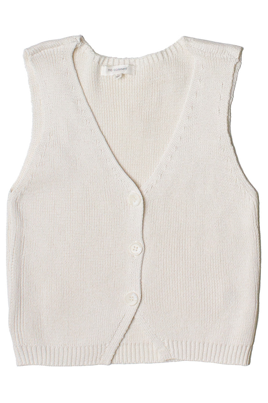 Button Sweater Vest 