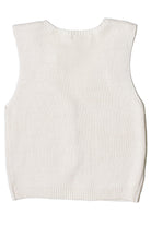 Button Sweater Vest 