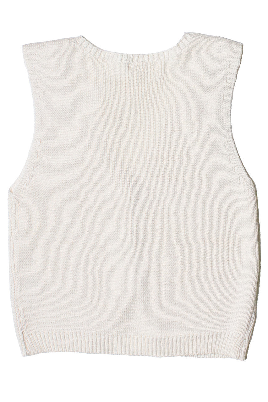 Button Sweater Vest 