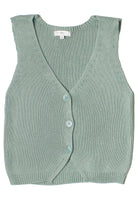 Button Sweater Vest 
