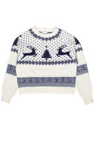Fair Isle Cable Knit Sweater