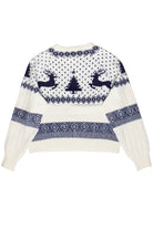 Fair Isle Cable Knit Sweater
