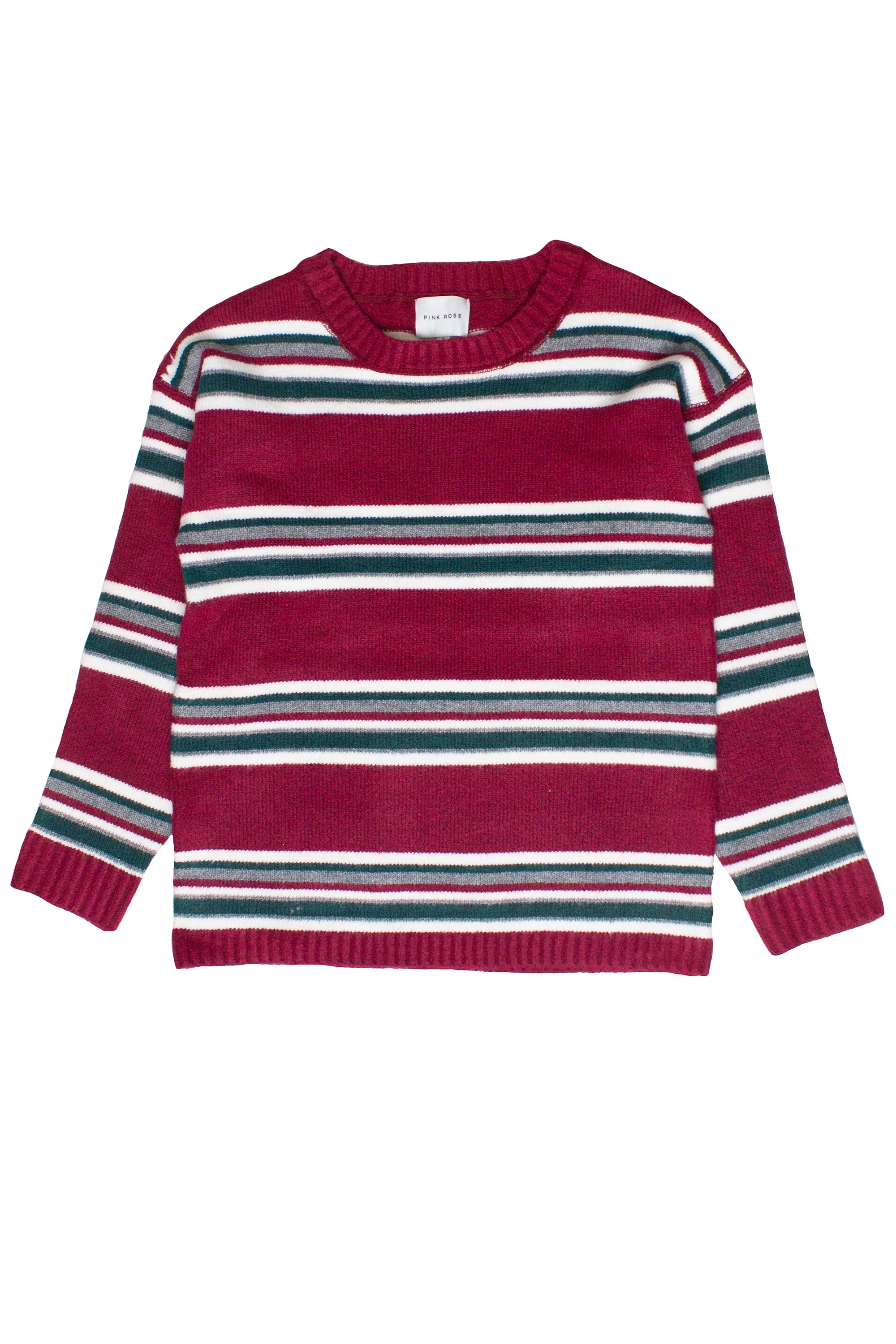 Striped Knit Sweater