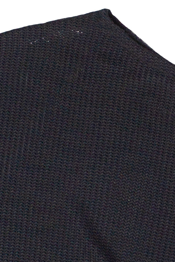 Off The Shoulder Knit Poncho