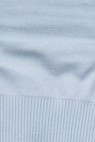 Lightweight Boat Neck Sweater - Light Blue