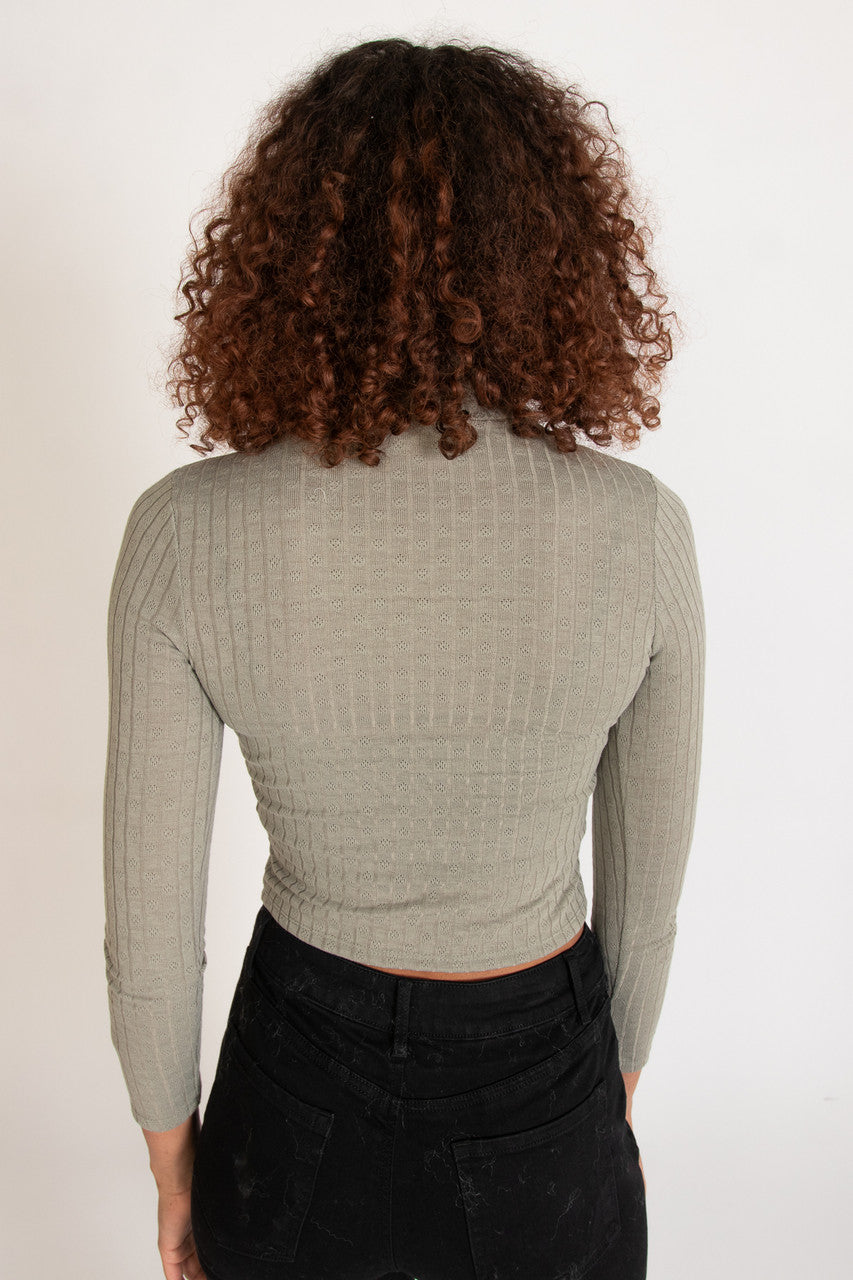 Pointelle Turtleneck – Ragstock
