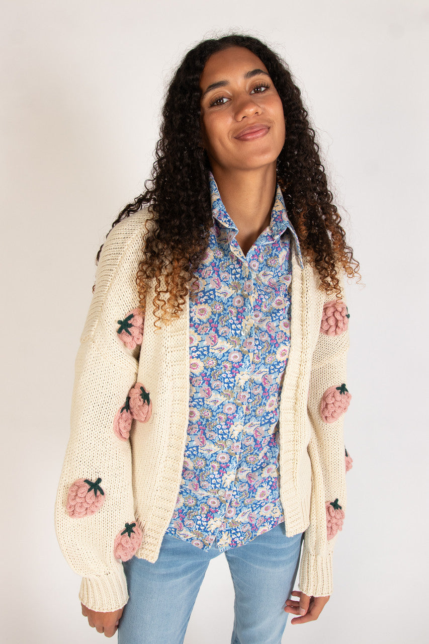 3D Applique Cardigan – Ragstock