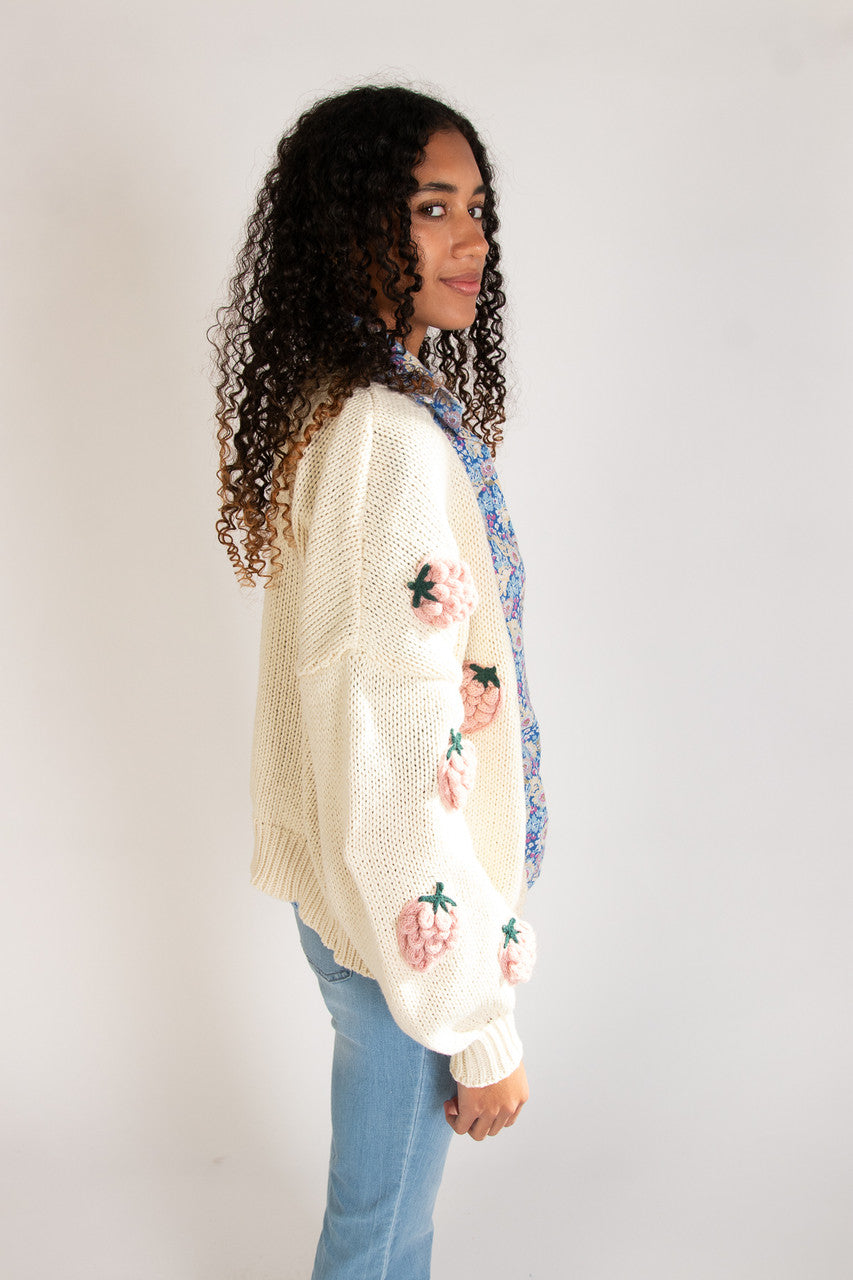 3D Applique Cardigan – Ragstock