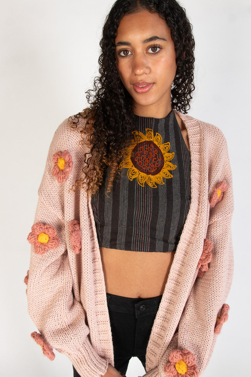 3D Applique Cardigan – Ragstock