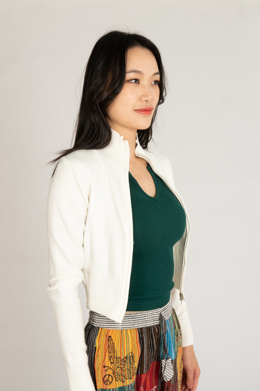 Zip Up Cardigan