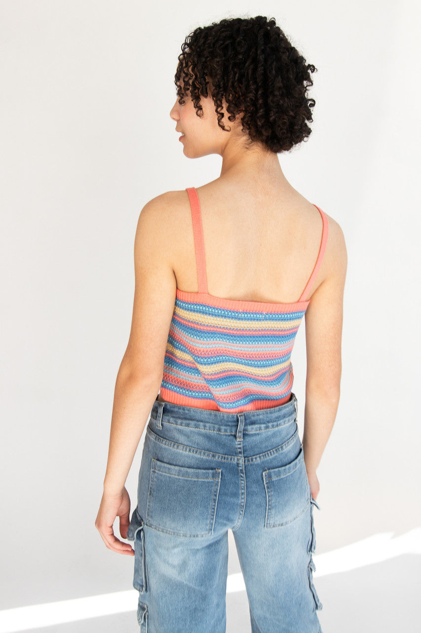 Stripe Knit Tank