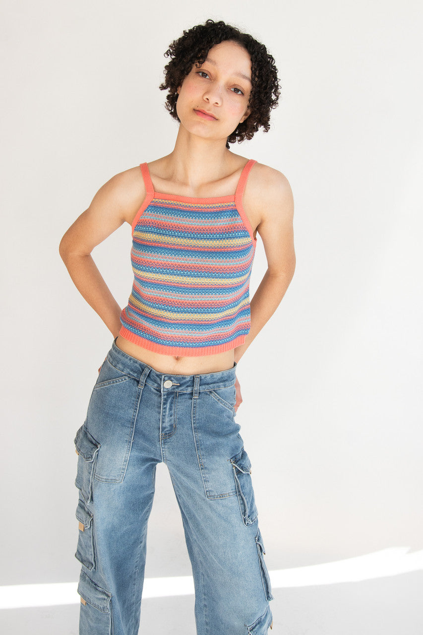 Stripe Knit Tank