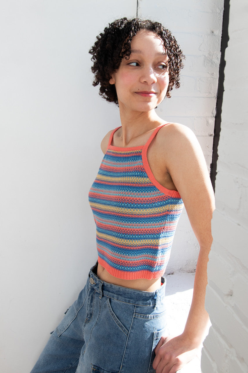 Stripe Knit Tank