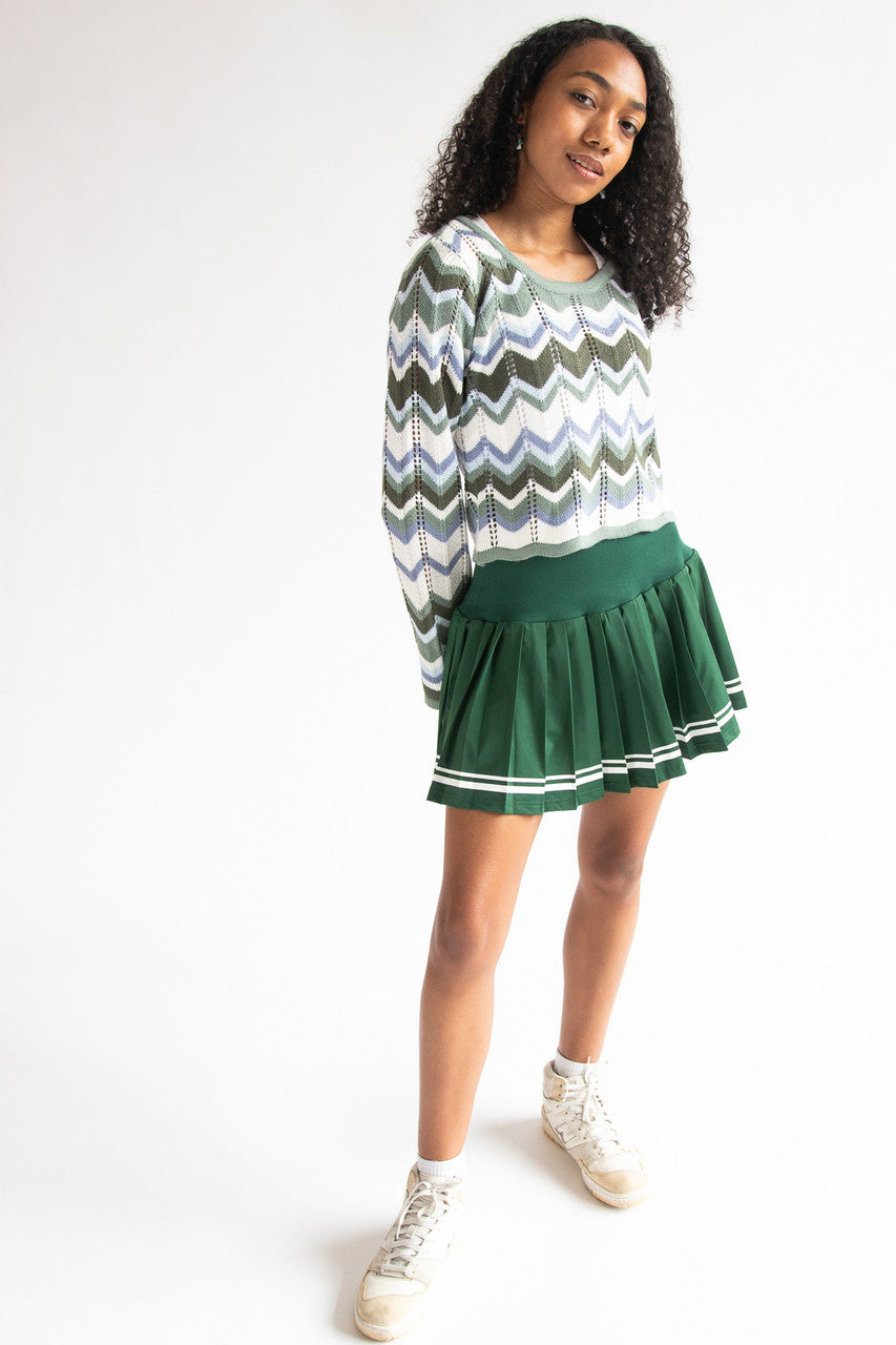 Chevron Stitch Pullover
