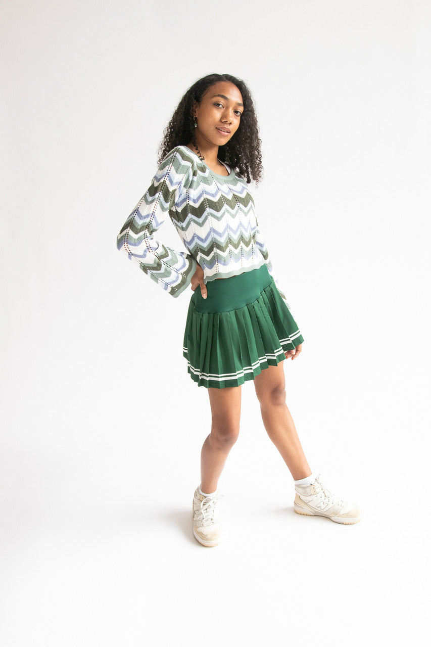 Chevron Stitch Pullover