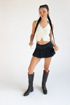 Button Sweater Vest 
