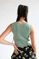 Button Sweater Vest 