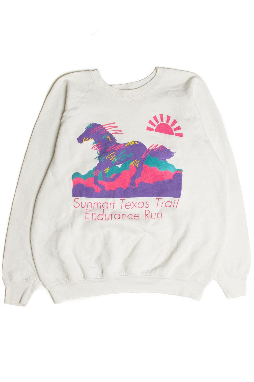Vintage Sunmart Texas Trail Endurance Run Sweatshirt