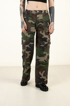 Camo Cargo Skater Jeans