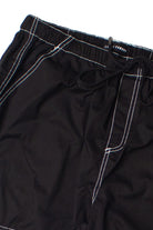 Black Drawstring Cargo Joggers
